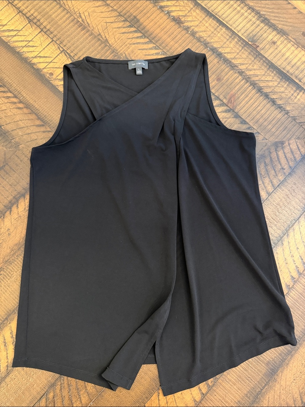 The Limited Black Sleeveless Tank